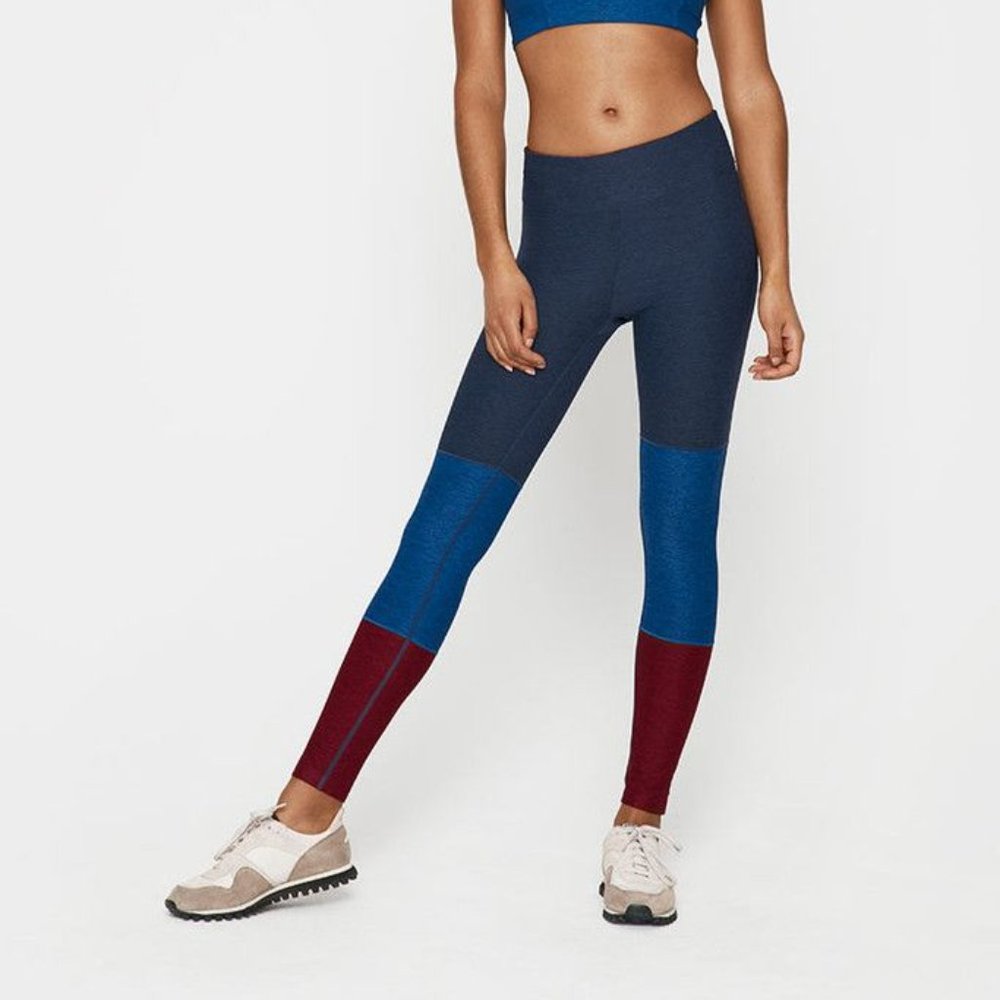 OV Gradient Legging - Navy/Deep Sea/Merlot / S